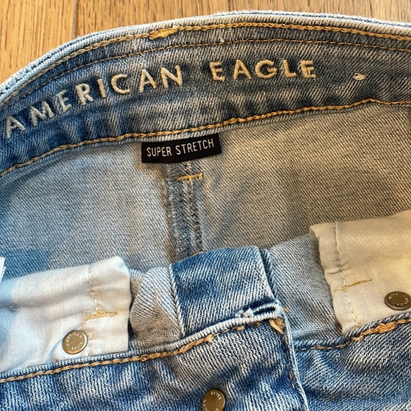 American Eagle Super Stretch High Rise A Line Skirt - Picture 3 of 6